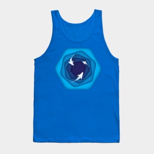 Koi Hex pond Tank Top